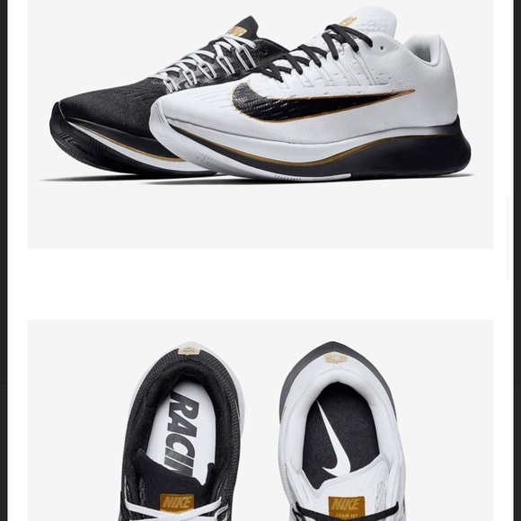 nike zoom fly gold